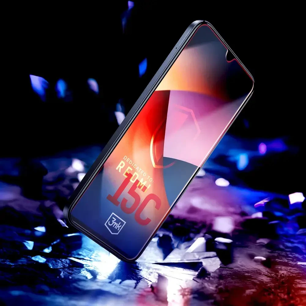 LCD apsauginis stikliukas 3mk Hard Glass Xiaomi Redmi 15C 4G/5G/Poco C85 4G/5G