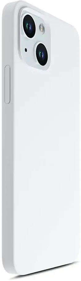 Dėklas 3Mk Protection 3 mk Hardy silikoninis „MagCase“, skirtas „iPhone 15 Plus“ – baltas