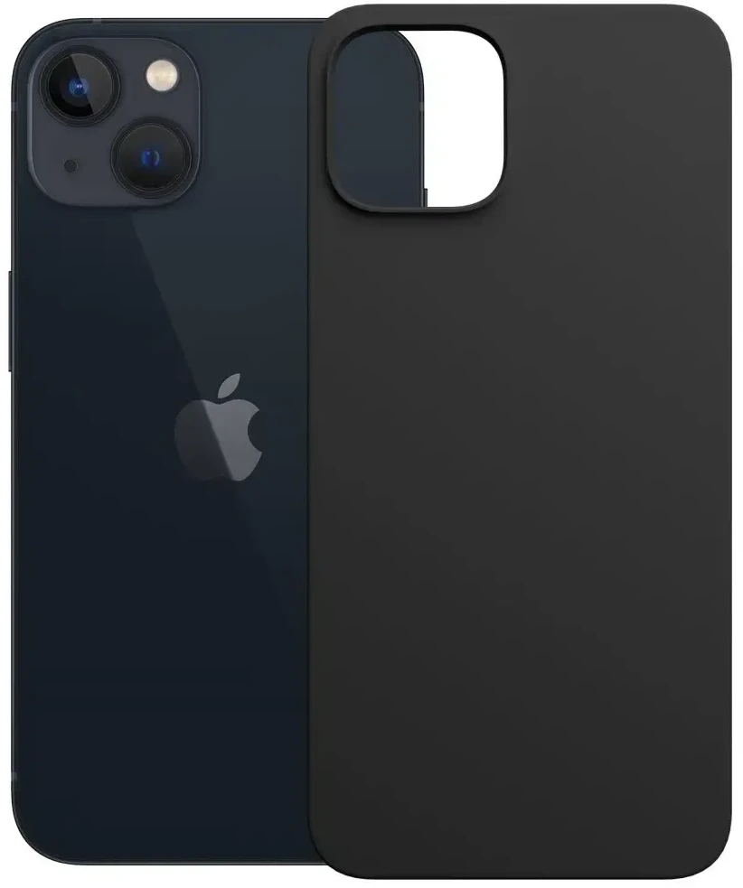 Apple iPhone 15 Plus grafito spalvos 3MK Hardy MagSilicone dėklas