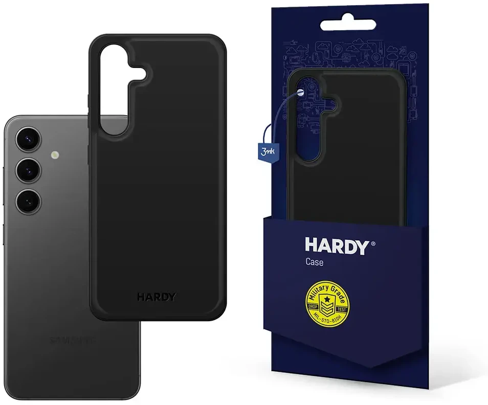 Dėklas 3mk apsauginis dangtelis HARDY Android Silky Leather MagCase, skirtas Samsung Galaxy S24+