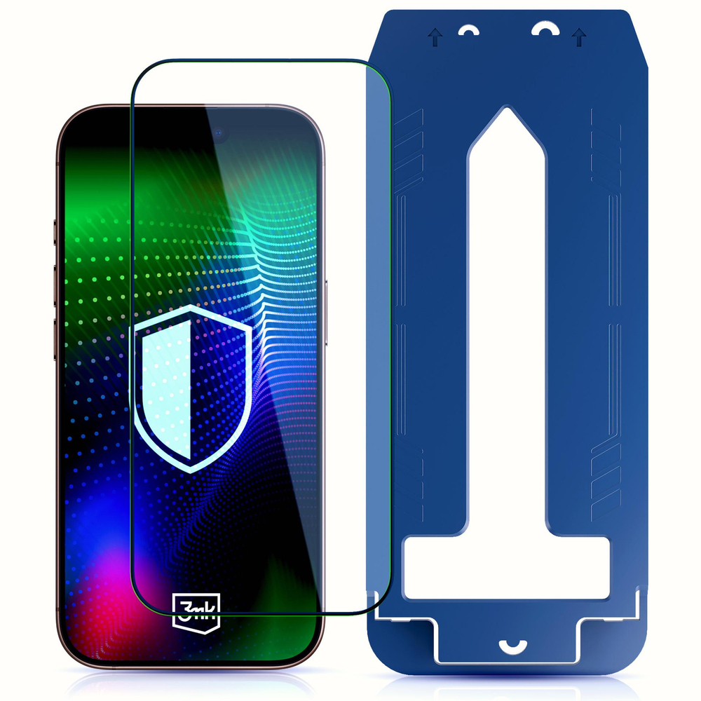 3Mk apsauga. 3mk HARDY® Ultra Glass™ grūdintas stiklas, skirtas iPhone 17 / 16 Pro.
