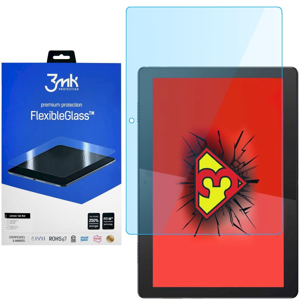 LCD apsauginė plėvelė 3MK Flexible Glass Lenovo Tab M10 X505/X605