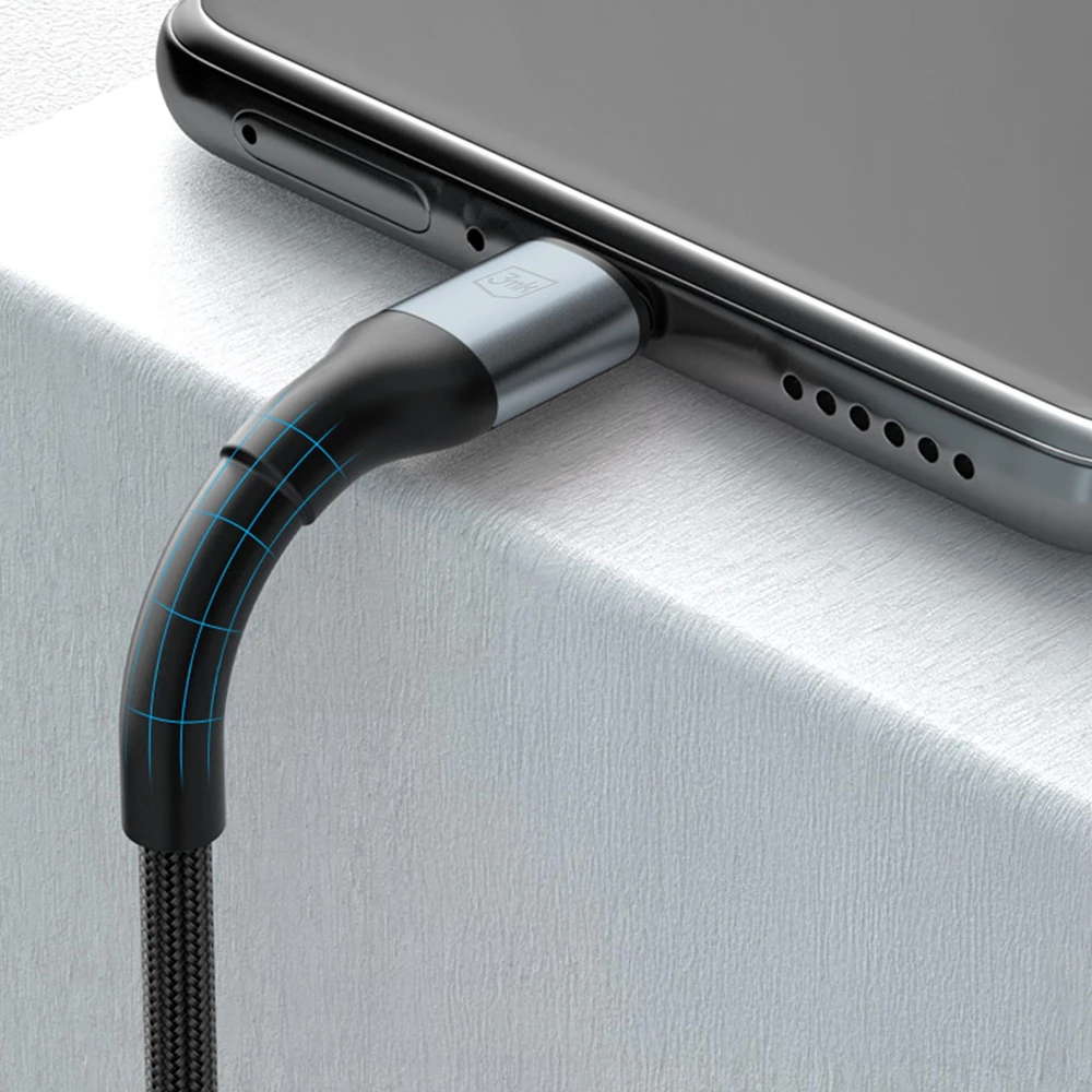 3Mk Protection 3mk Hyper Cable N-SERIES USB-A / USB-C 2m 9V/2A 18W / juodas