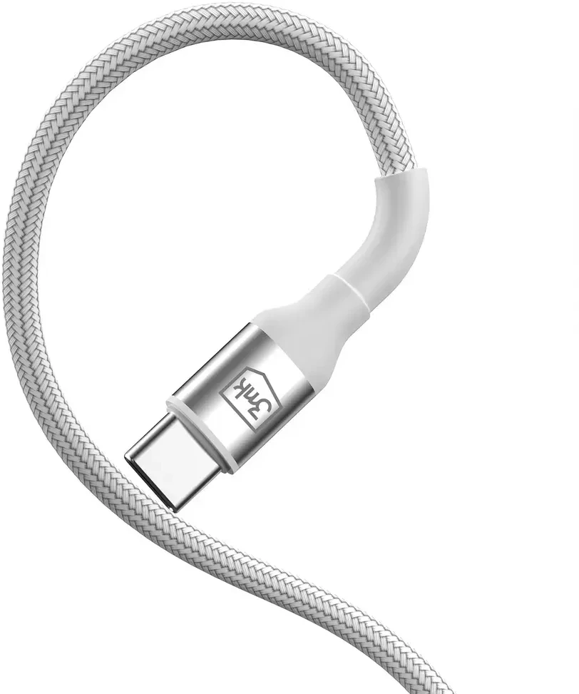 3Mk apsauga 3mk Hyper kabelis 3mk Hyper kabelis N serijos USB-C / USB-C 1m 20V/5A 100W / baltas