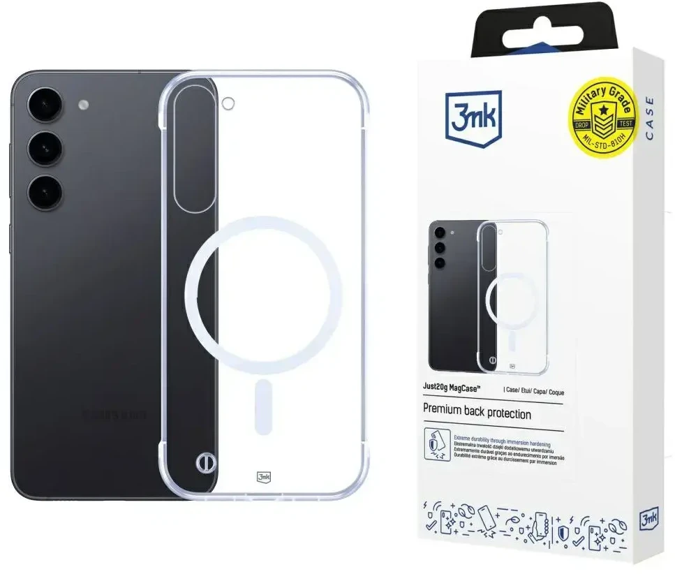 3MK Dėklas Just20g MagCase do Samsung Galaxy S23 5G