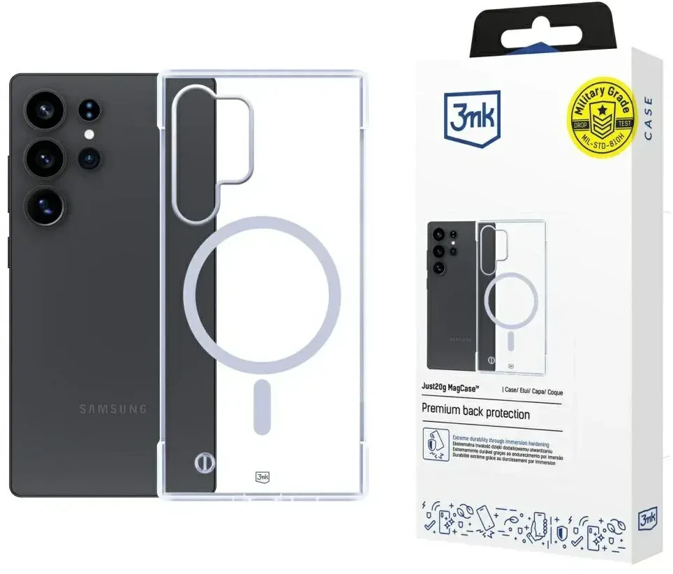 Dėklas 3MK Just20g MagCase Samsung Galaxy S25 Ultra