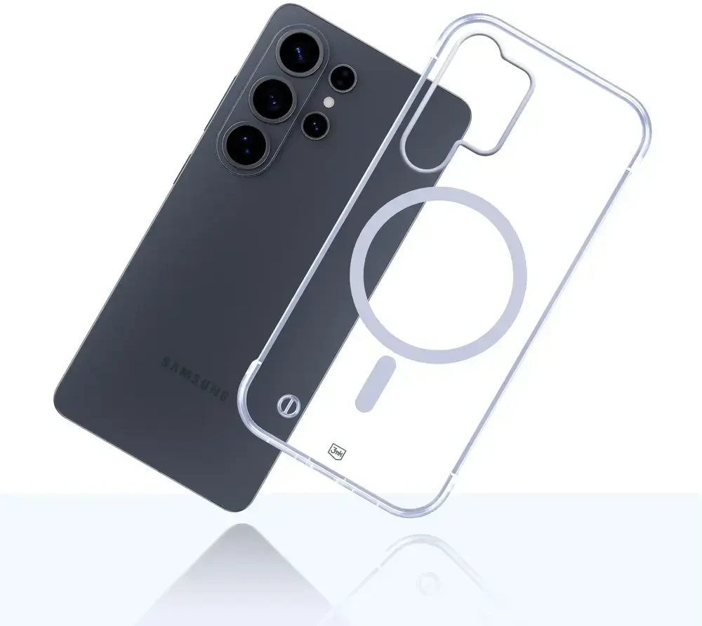 Dėklas 3mk Just20g MagCase, skirtas Samsung Galaxy S26 Ultra - skaidrus