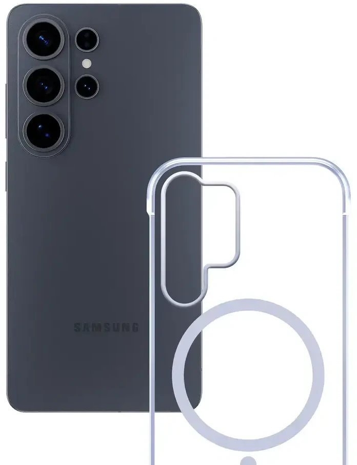Dėklas 3mk Just20g MagCase, skirtas Samsung Galaxy S26 Ultra - skaidrus