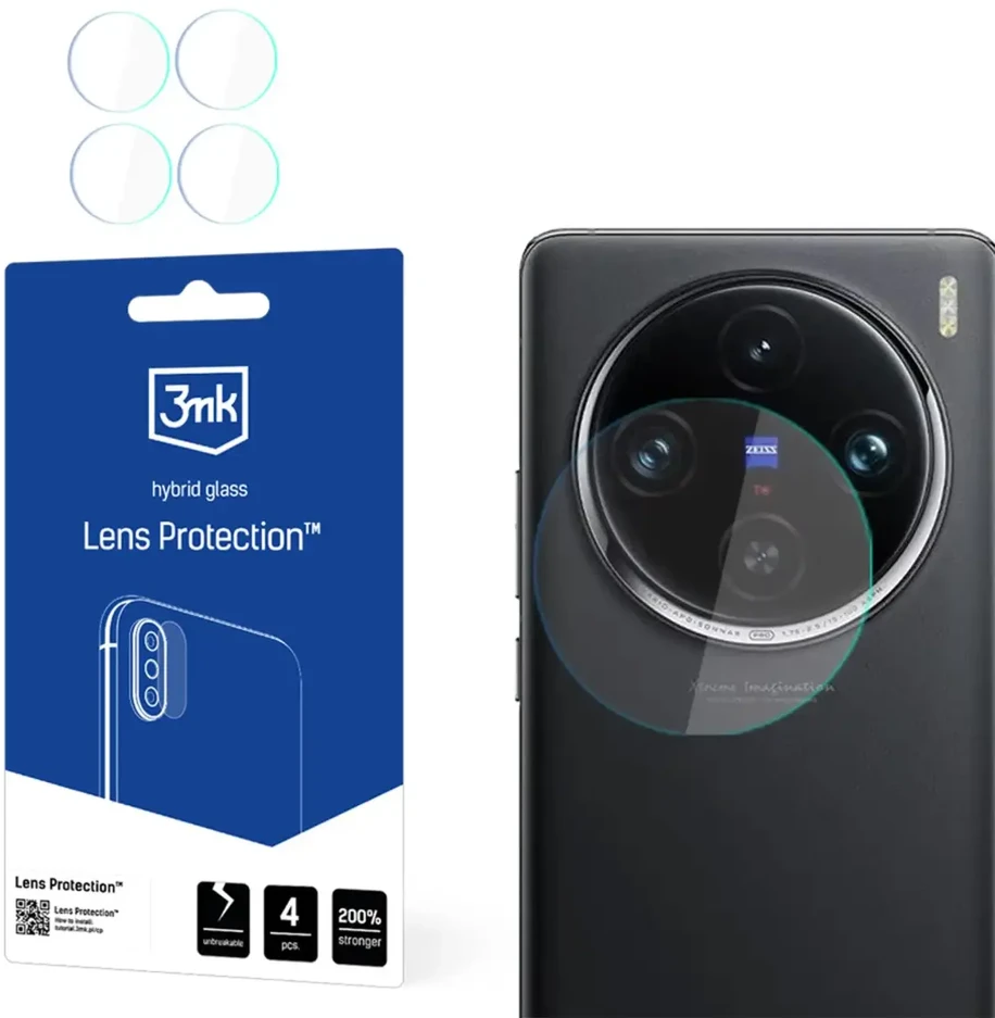 3Mk apsauga „Vivo X100 Pro“ – 3mk objektyvo apsauga
