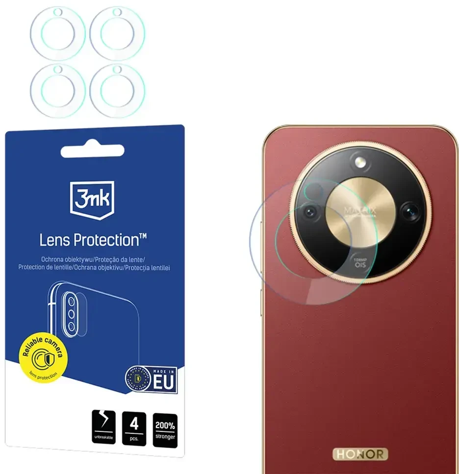 3Mk apsauga 3mk objektyvo apsauga hibridinės kameros objektyvo stiklas, skirtas „Honor Magic 8 Lite“