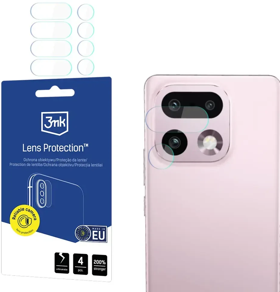 3mk hibridinis objektyvo apsaugos stiklas „Realme 16 Pro+ 5G“ kameros objektyvui