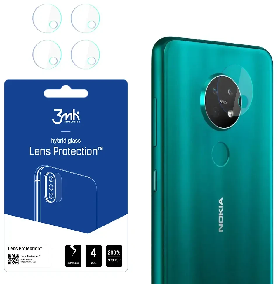 3Mk Protection Nokia 7.2 – 3mk objektyvo apsauga