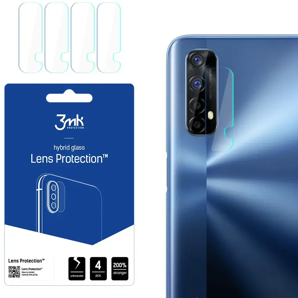 3mk Lens Protection™ hibridinis fotoaparato stiklas Realme 7
