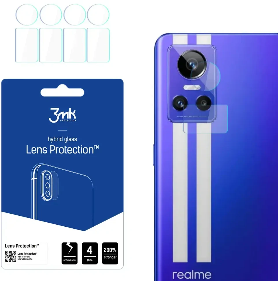 Realme GT Neo 3 – 3mk objektyvo apsauga