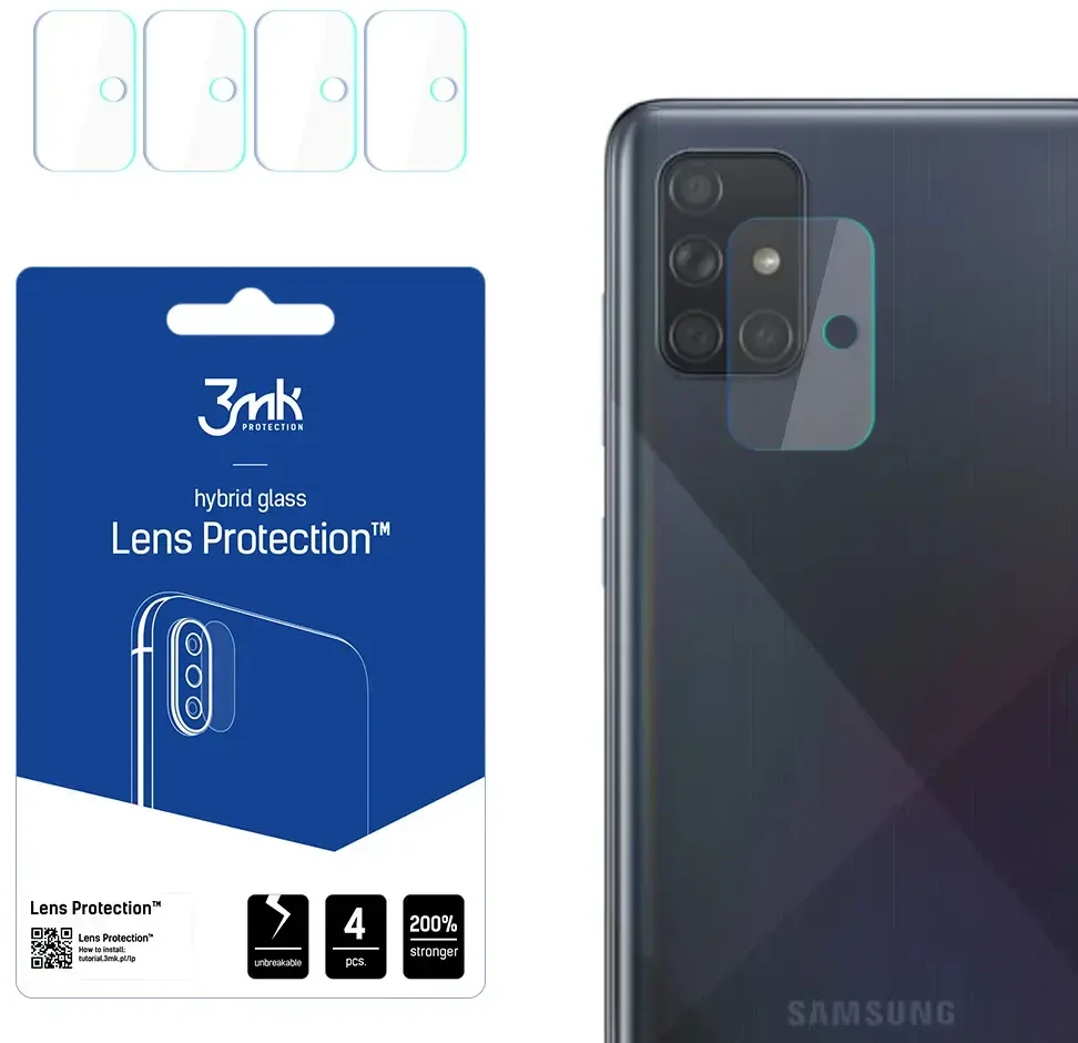 Samsung Galaxy A71 5G – 3mk objektyvo apsauga
