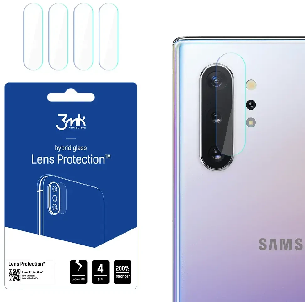 Samsung Galaxy Note 10+ – 3mk objektyvo apsauga