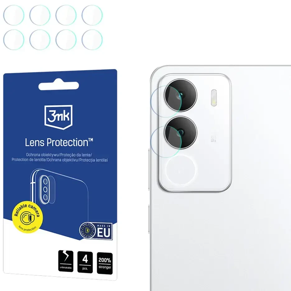 3mk hibridinis objektyvo apsaugos stiklas „Realme P3 Lite 4G“ kameros objektyvui