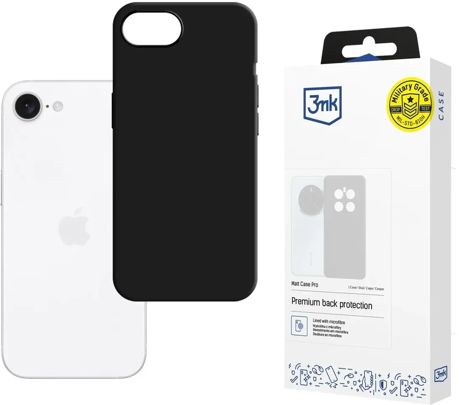 Dėklas 3mk Apple iPhone 16E - Matt Case Pro