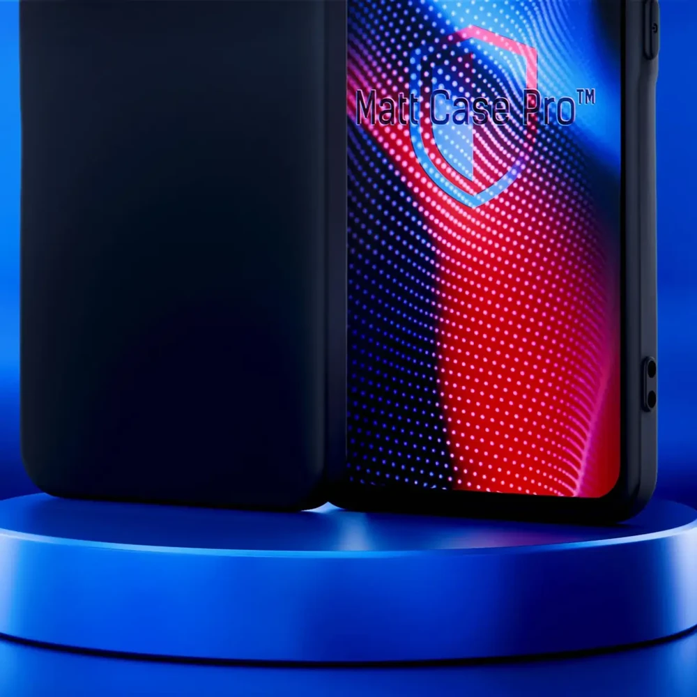 Dėklas 3MK Matt Pro skirtas Samsung Galaxy A57 juodos spalvos