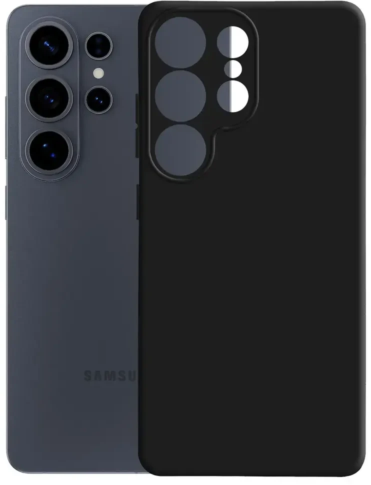 3mk matinis dėklas „Pro“, skirtas „Samsung Galaxy S26 Ultra“ - matinis juodas