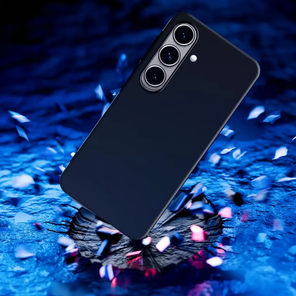 Dėklas 3MK Matt Pro skirtas Samsung Galaxy A57 juodos spalvos