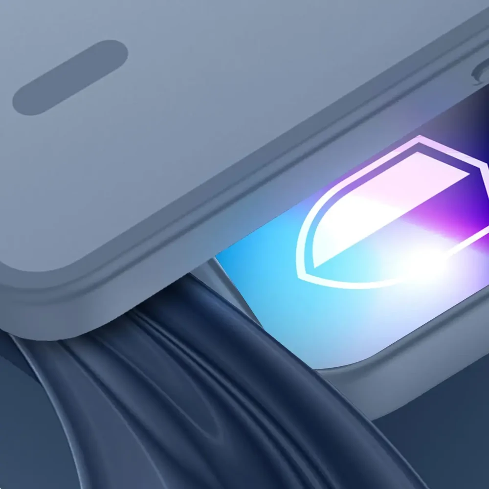 Dėklas 3MK Misty MagCase skirtas Apple iPhone 17 Pro Max / 18 Pro Max – Mėlyna