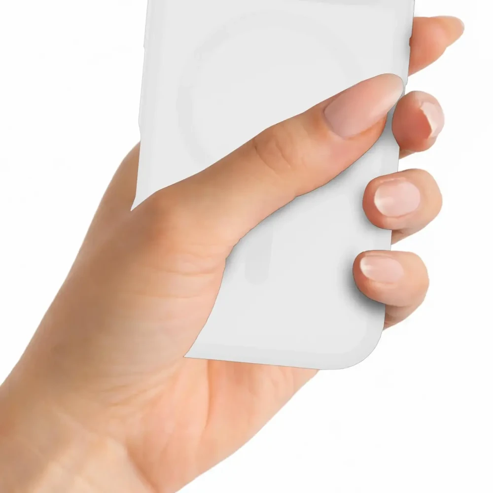3mk Misty MagCase telefono dėklas iPhone 17 Pro Max / 18 Pro Max, baltas