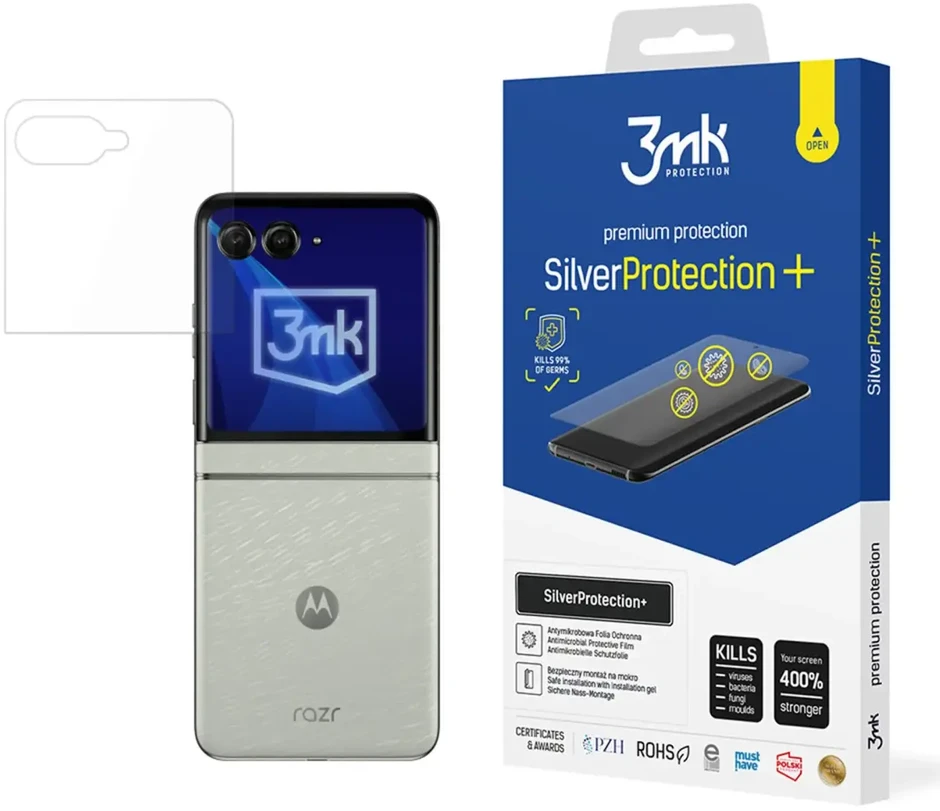 3Mk Protection „Motorola Razr 60“ – 3 mk sidabrinė apsauga+
