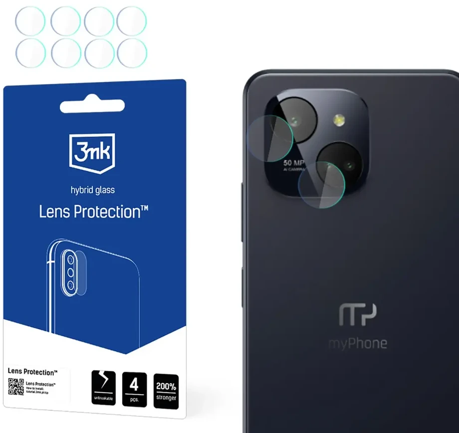 3Mk Protection „MyPhone N23 Plus 5G“ – 3 mk objektyvo apsauga