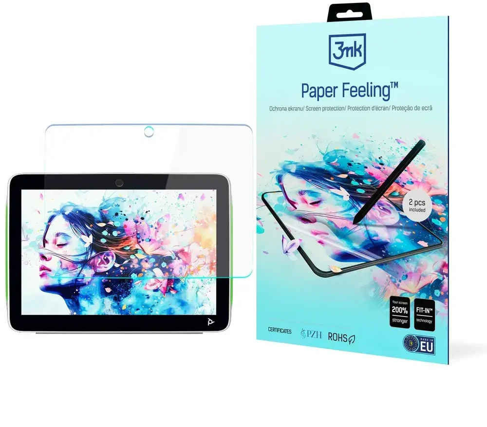 3Mk Protection HP Poly TC10 Baltas jutiklinis valdiklis - iki 13" 3mk Paper Feeling