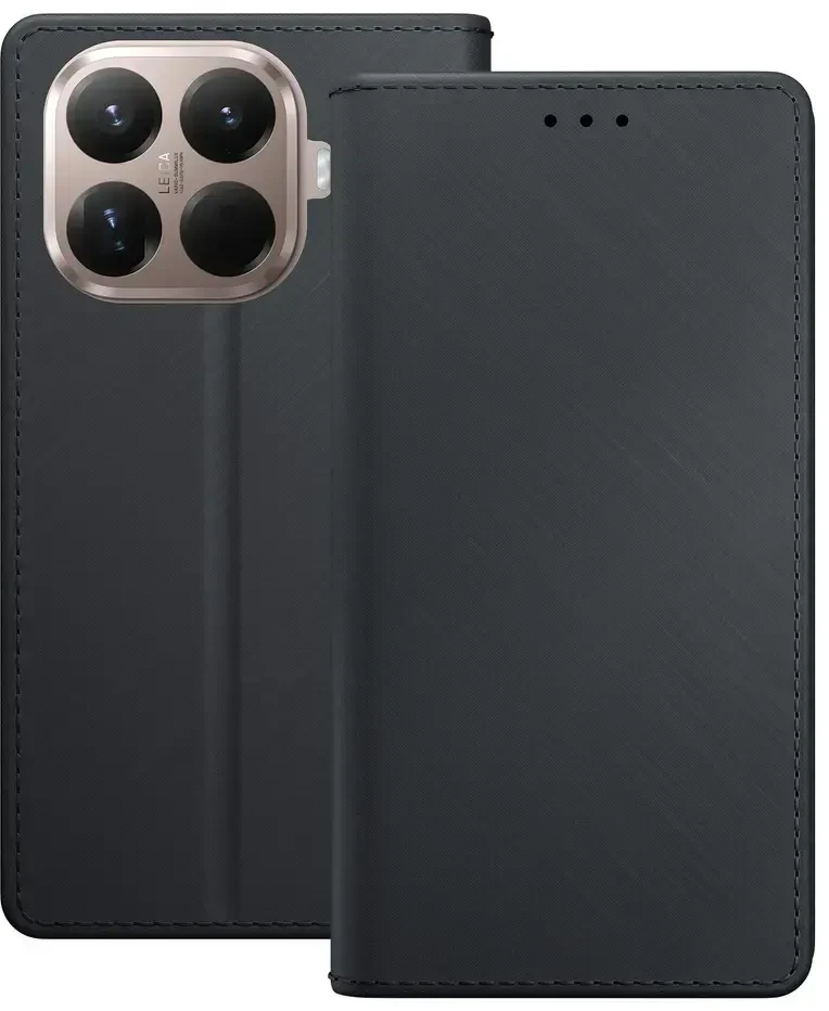 3mk piniginės dėklas, skirtas „Xiaomi 15T Pro 5G“ - juodas