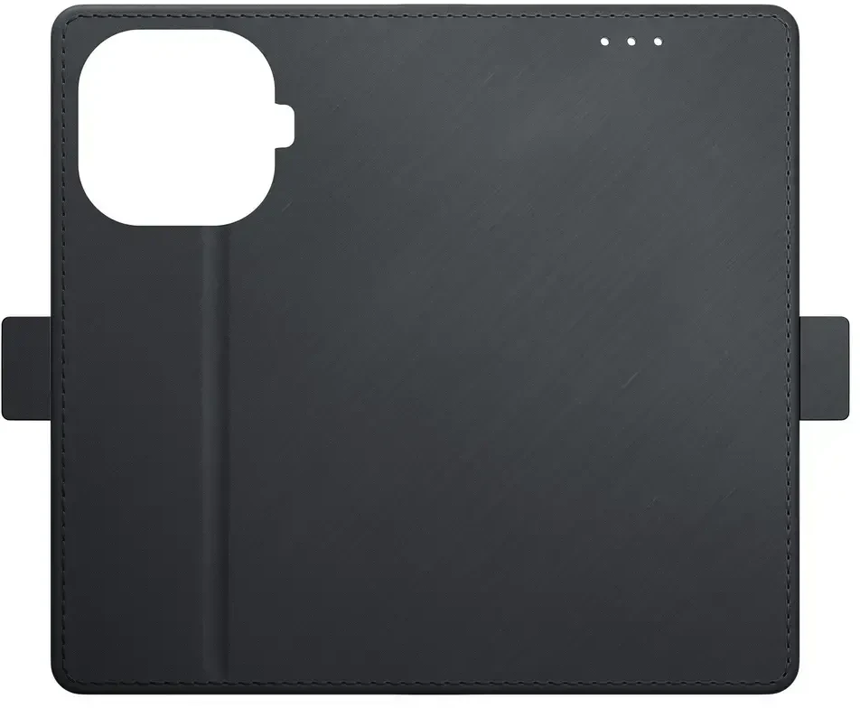 3mk piniginės dėklas, skirtas „Xiaomi 15T Pro 5G“ - juodas