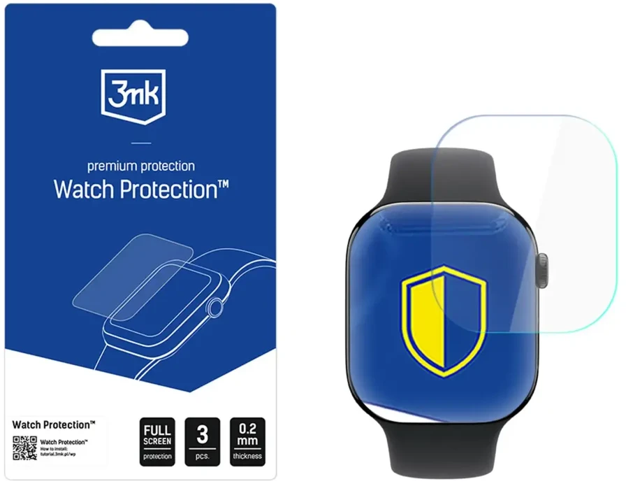 3mk laikrodžio apsaugos ARC išmaniojo laikrodžio ekrano apsauga, skirta „Apple Watch 11“ (42 mm)