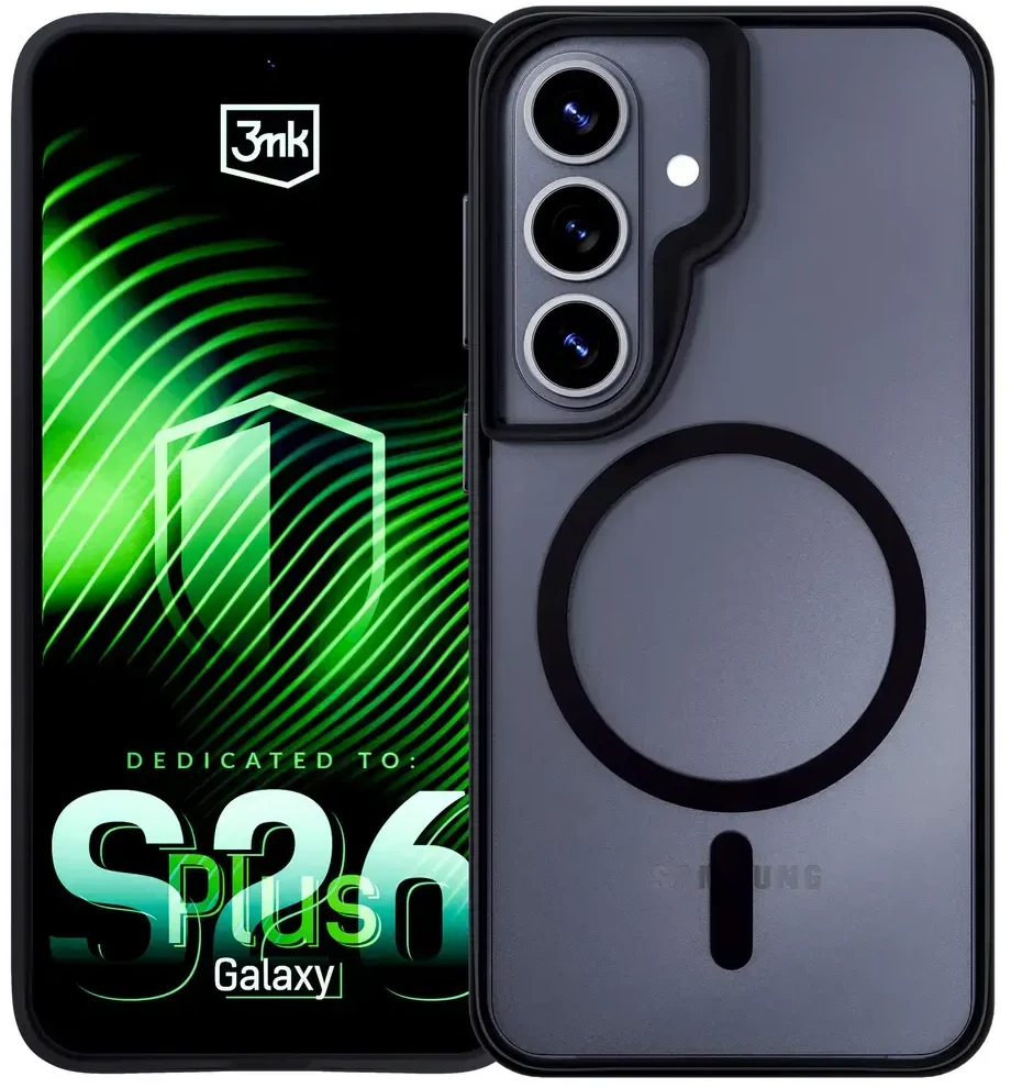 Dėklas 3MK Satin Armor MagCase do Samsung Galaxy S26+