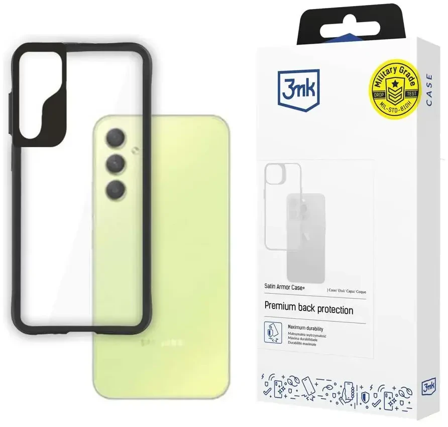 Dėklas 3mk Satin Armor Case+ Samsung A245 A24 4G/A246 A24 5G