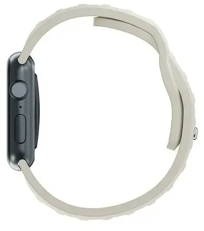 3mk apsauginis išmaniojo laikrodžio dirželis „Apple Watch“ (42/44/45/49 mm) | Silikonas | smėlio spalvos