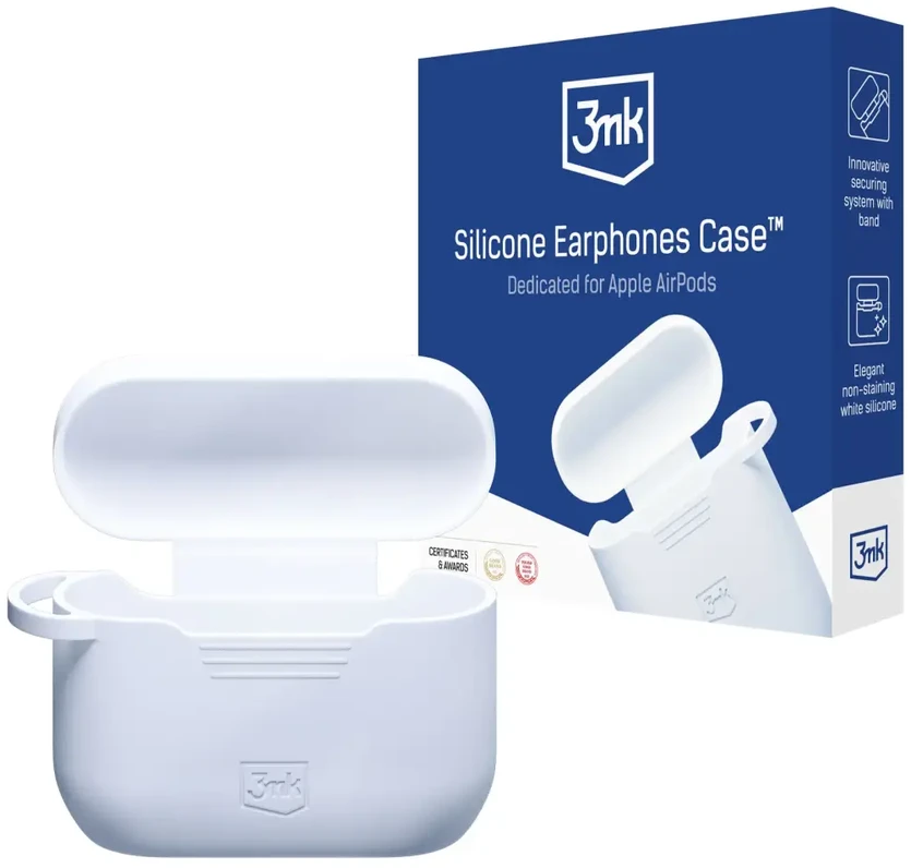 3Mk Protection 3mk silikoninis AirPods dėklas AirPods Pro 3 – baltas