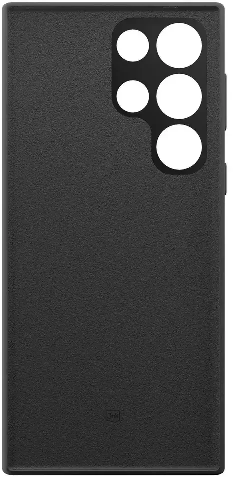 3MK Silicone Dėklas Samsung Galaxy S24 Ultra S928 juodos spalvos