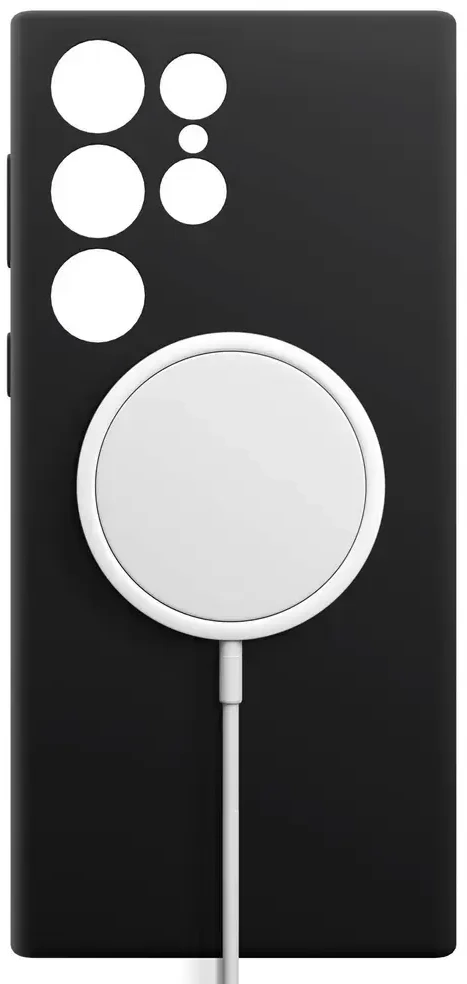 3MK Silicone Dėklas Samsung Galaxy S24 Ultra S928 juodos spalvos