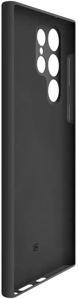 3MK Silicone Dėklas Samsung Galaxy S24 Ultra S928 juodos spalvos