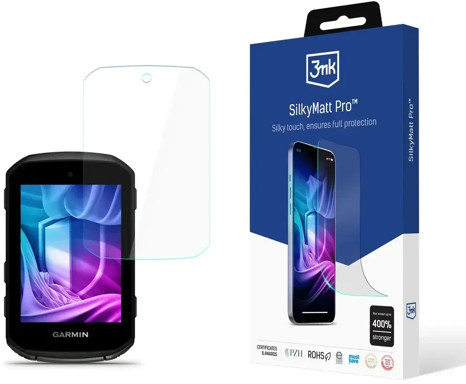 Nezatříděno 3mk Silky Matt Pro matinė plėvelė, skirta Garmin Edge 550 / Edge 850