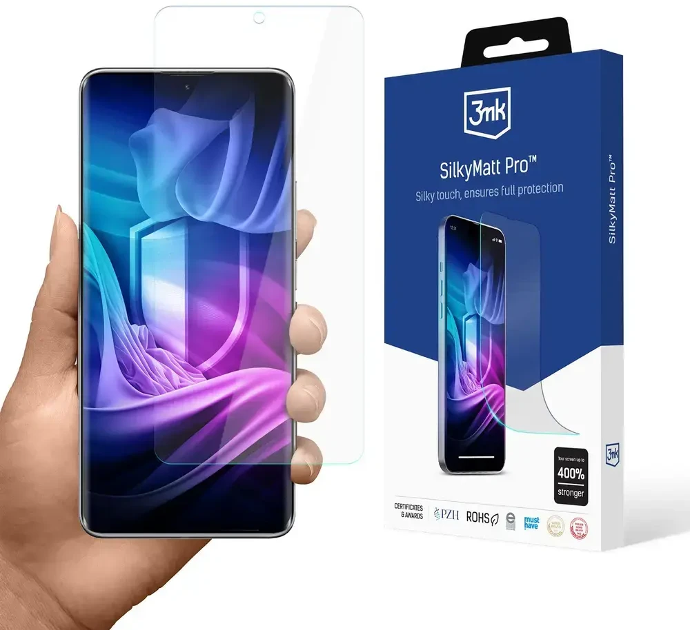 Matinis apsauginis filmas 3mk Silky Matt Pro Xiaomi Redmi Note 14 Pro