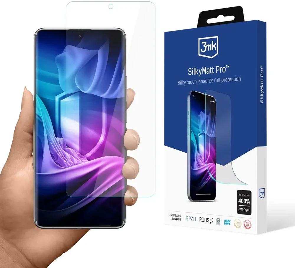 Matinis apsauginis filmas 3mk Silky Matt Pro Xiaomi Redmi Note 14 Pro