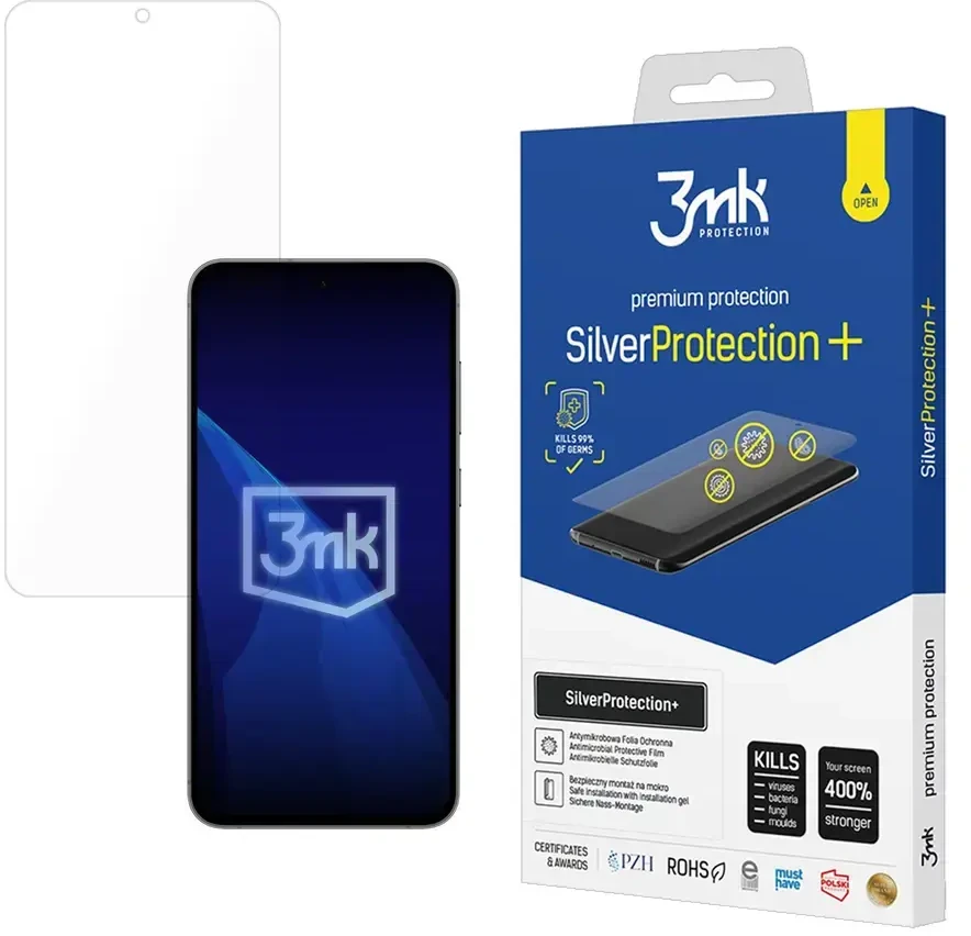 Nezatříděno 3mk SilverProtection+ apsauginė plėvelė, skirta „Samsung Galaxy S25 FE“