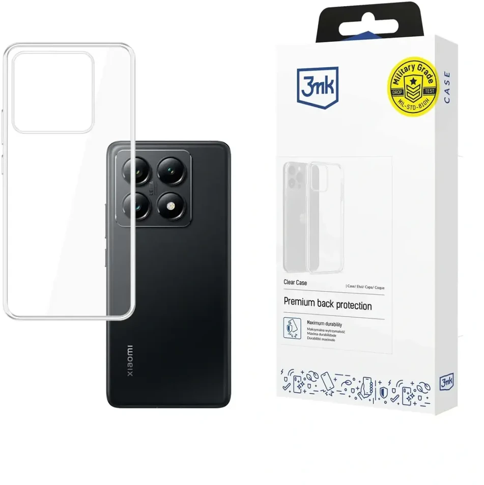 Dėklas 3mk Clear Case 1,2mm Xiaomi 14T Pro