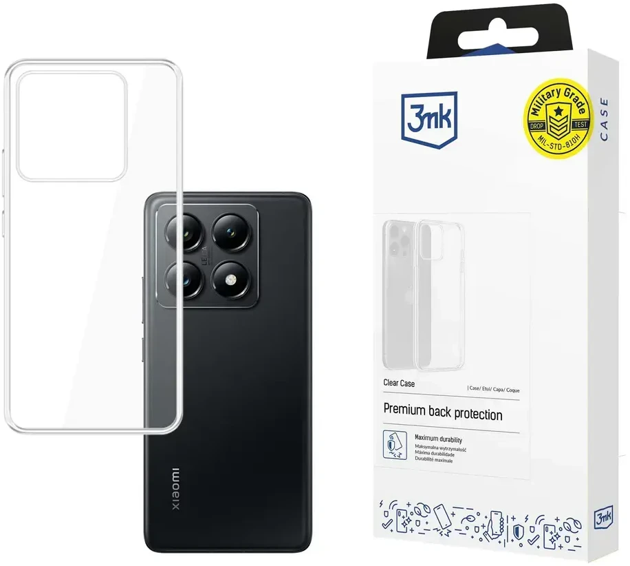 Dėklas 3mk Clear Case 1,2mm Xiaomi 14T Pro