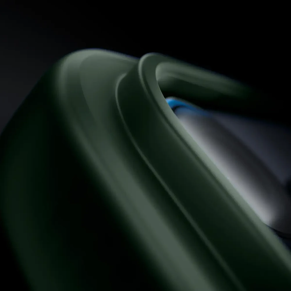 3MK Smoke MagDėklas Dėklas iPhone 17 Pro Max, Žalias