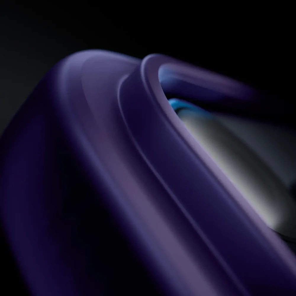 Dėklas 3mk Samsung Galaxy S25 - Smoke MagCase Violetinė