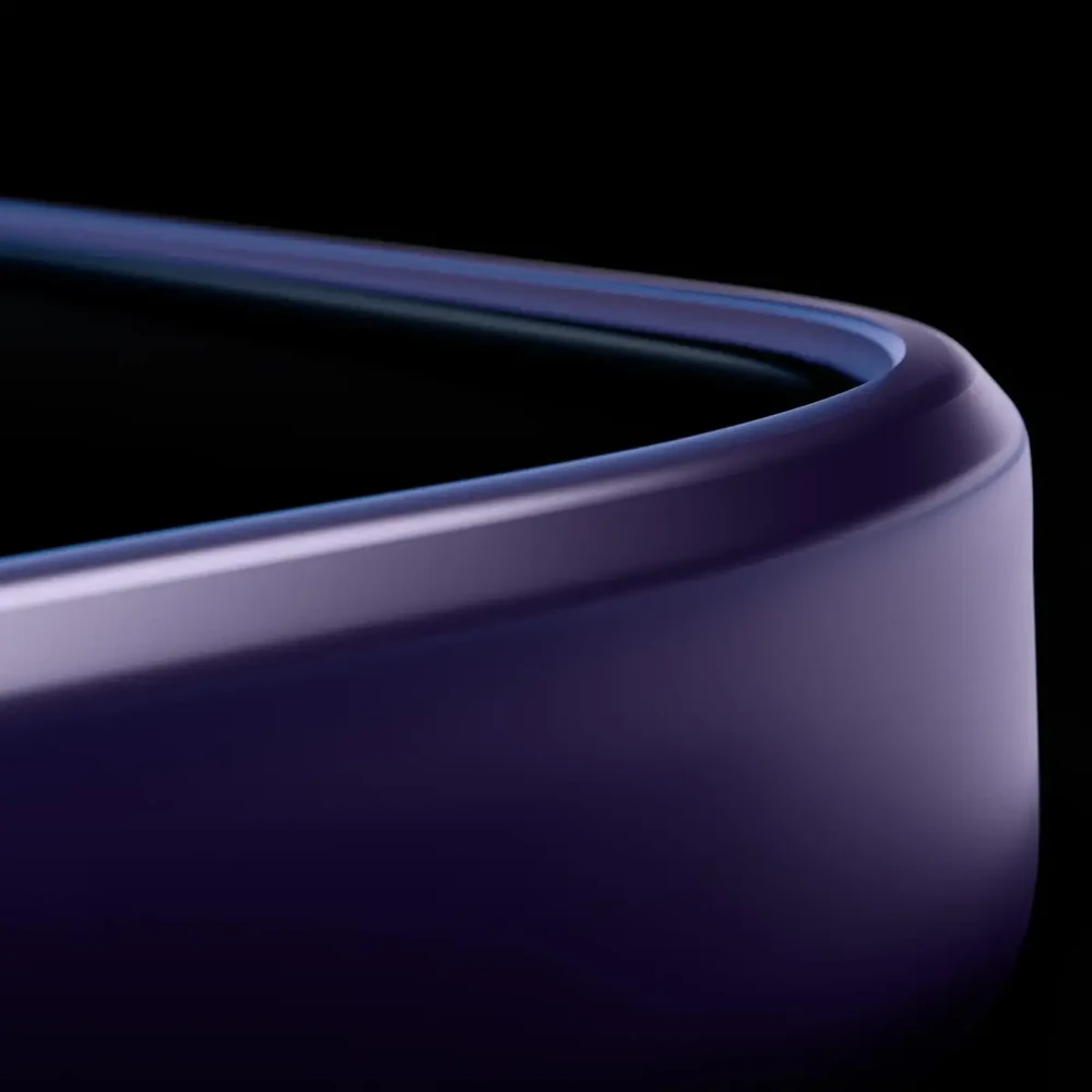 Dėklas 3mk Samsung Galaxy S25 - Smoke MagCase Violetinė