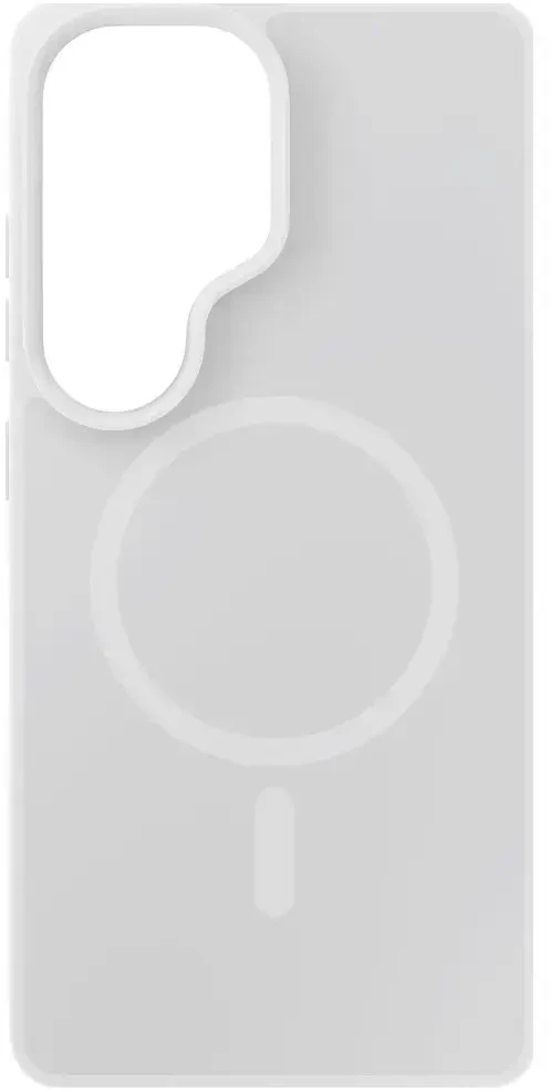 Dėklas 3MK Smoke MagCase do Samsung Galaxy S26 Ultra balta